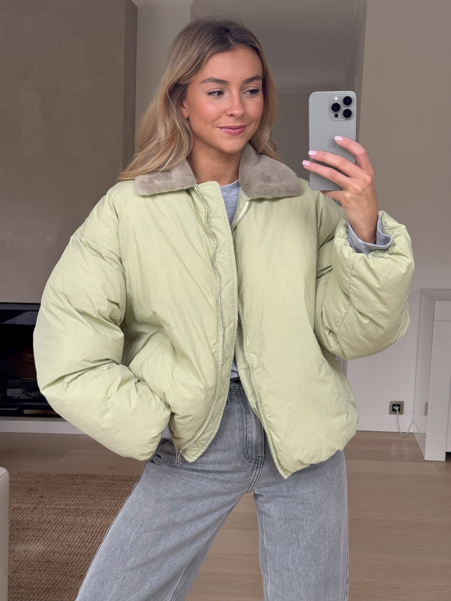 Green Amista Coat