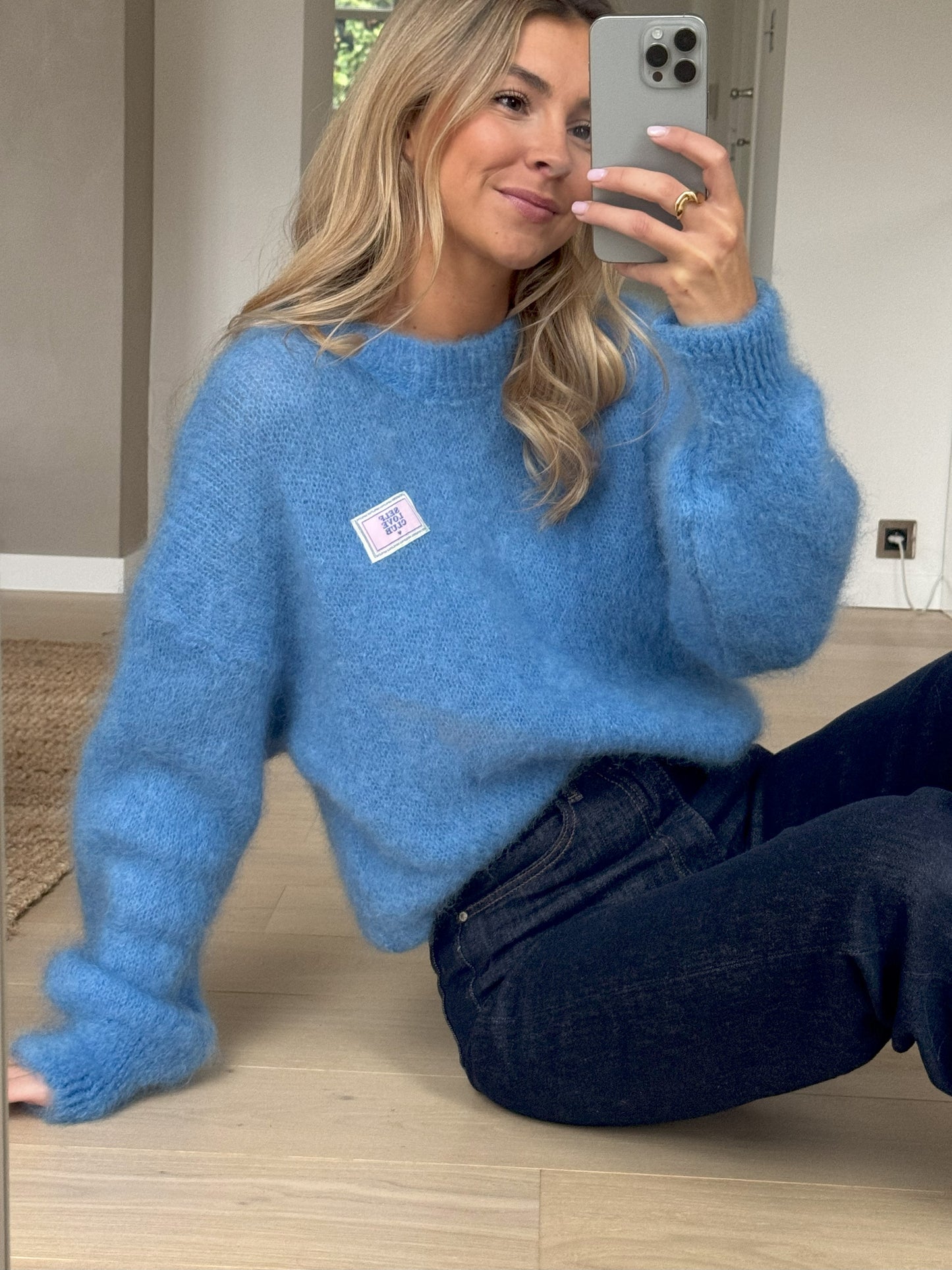 Blue Leandre Sweater