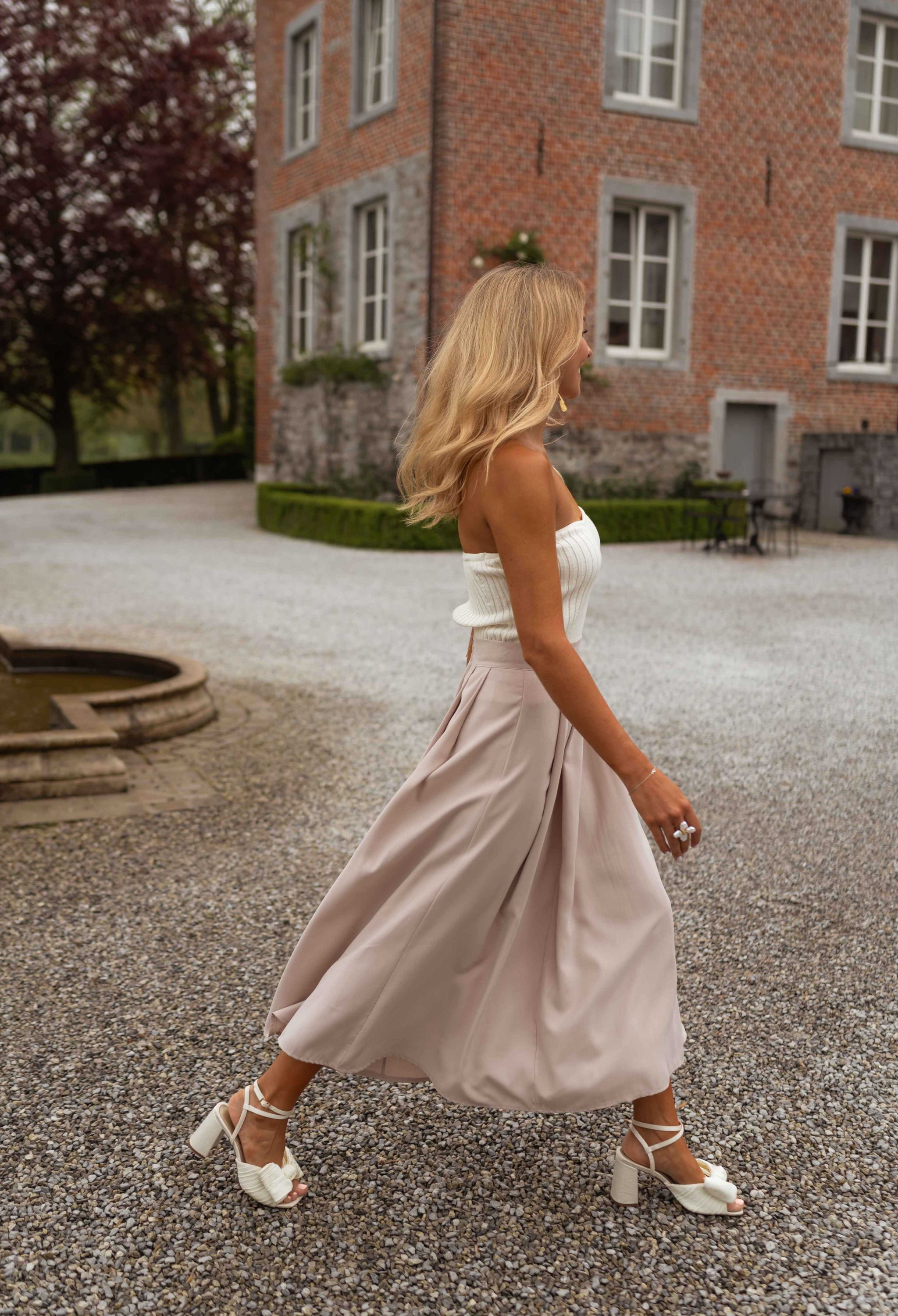 Beige Marianne Skirt