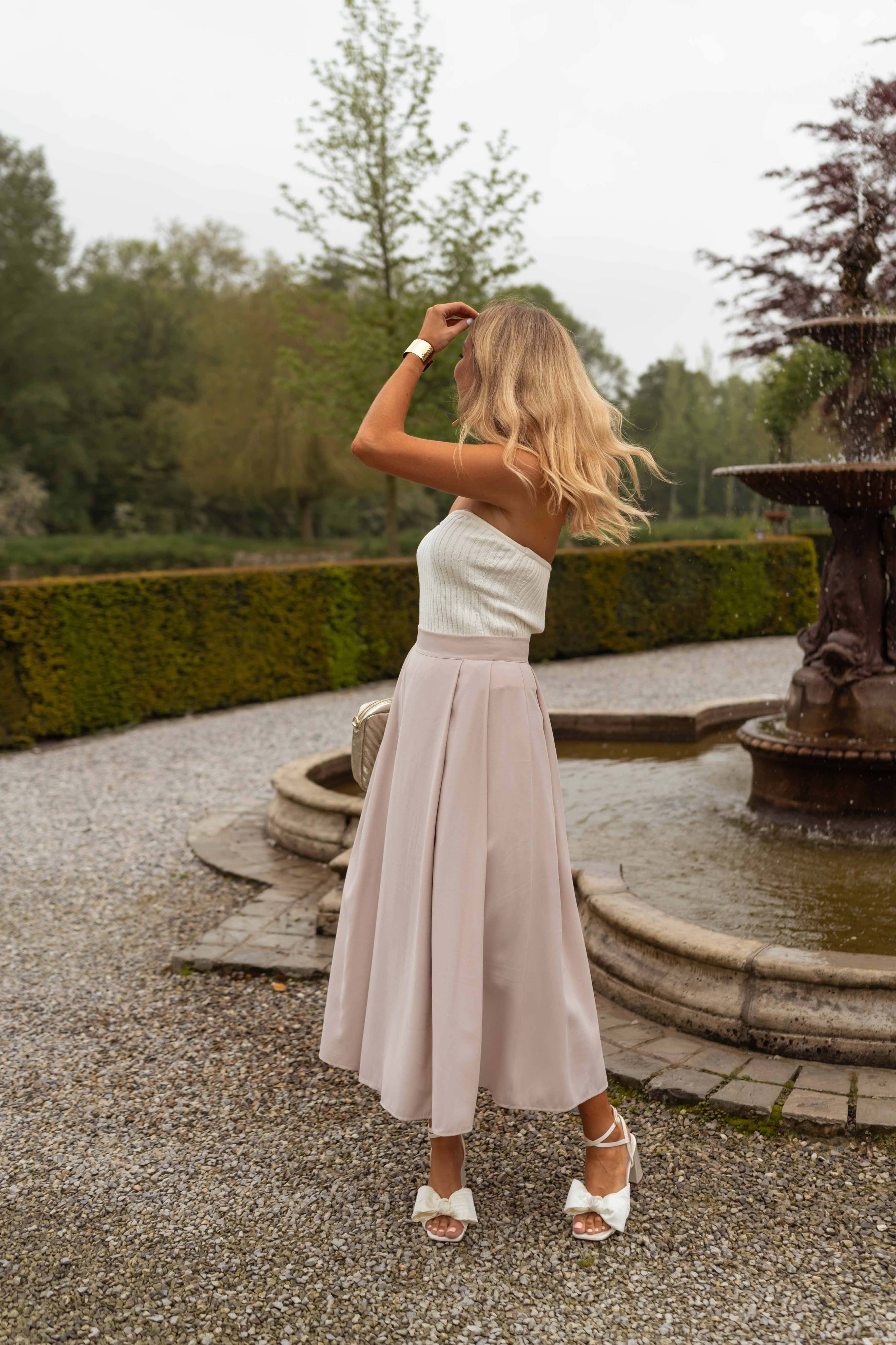 Beige Marianne Skirt