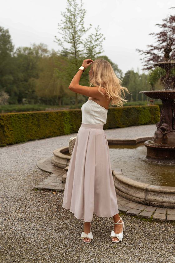 Beige Marianne Skirt