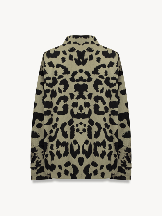 Khaki Leopard Tymou Shirt