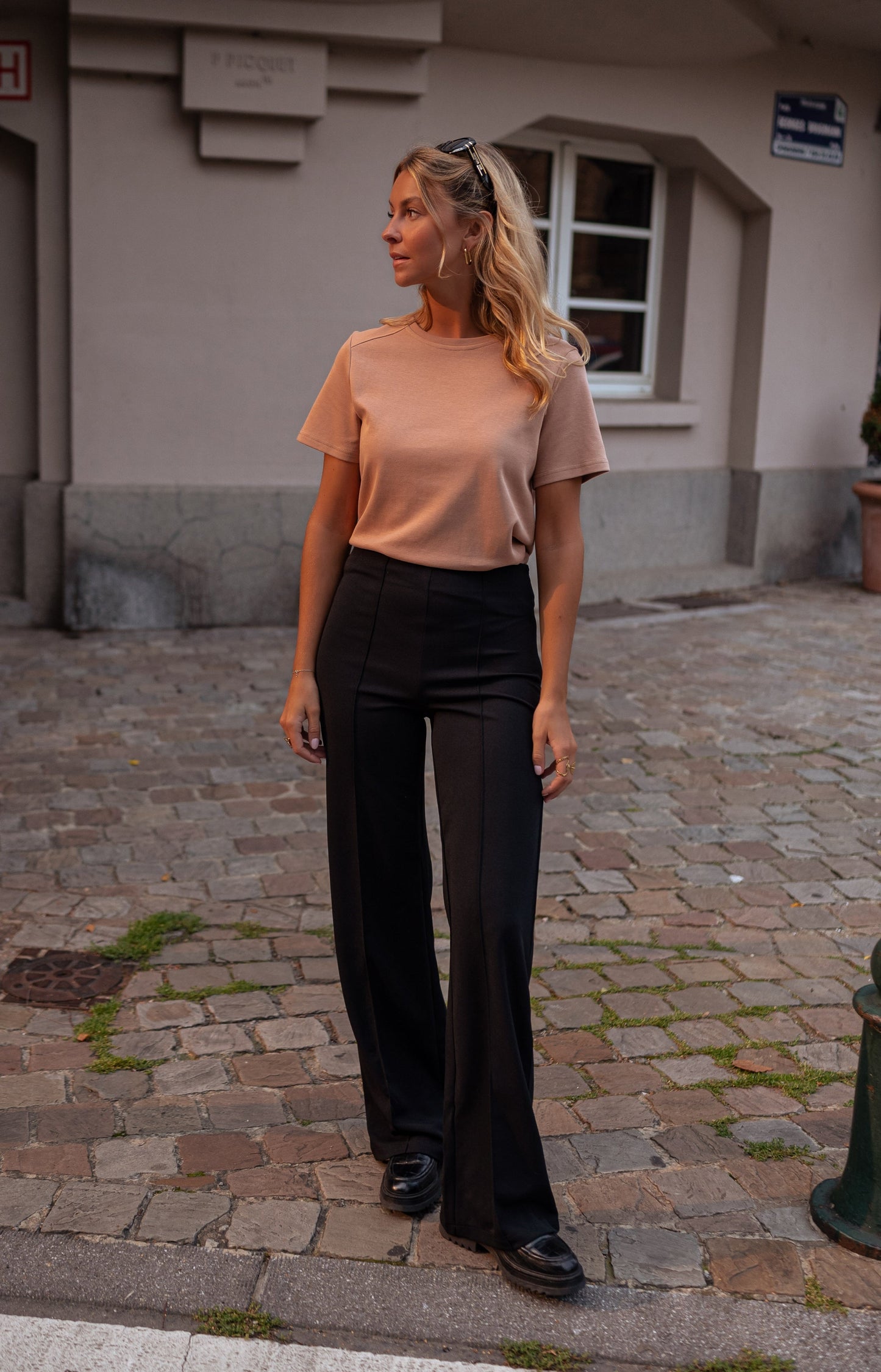 Black Linou Pants