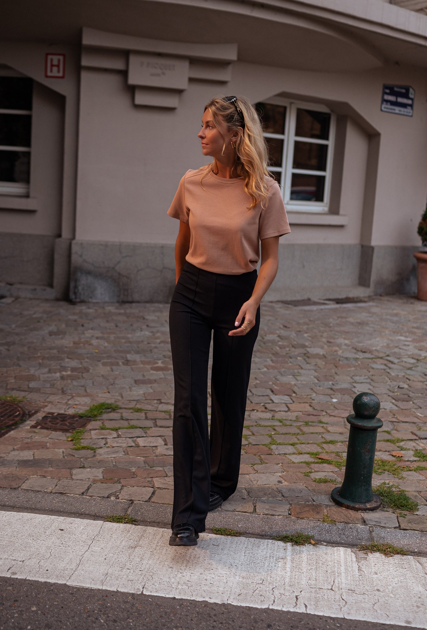 Black Linou Pants