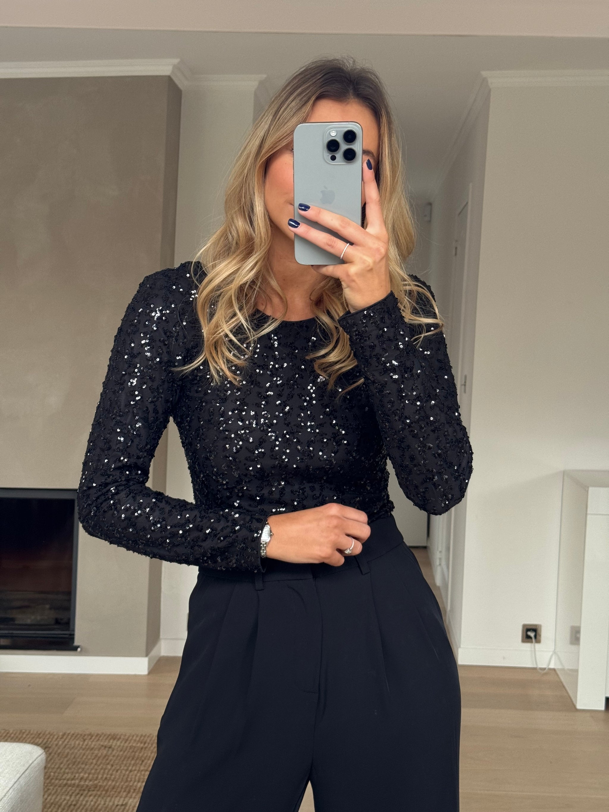 Aileene Bodysuit Black