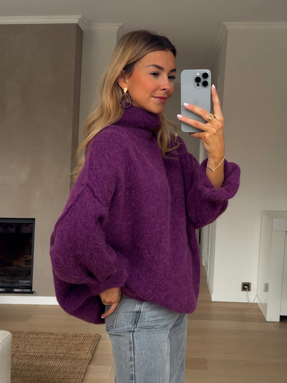 Plum Solia Sweater