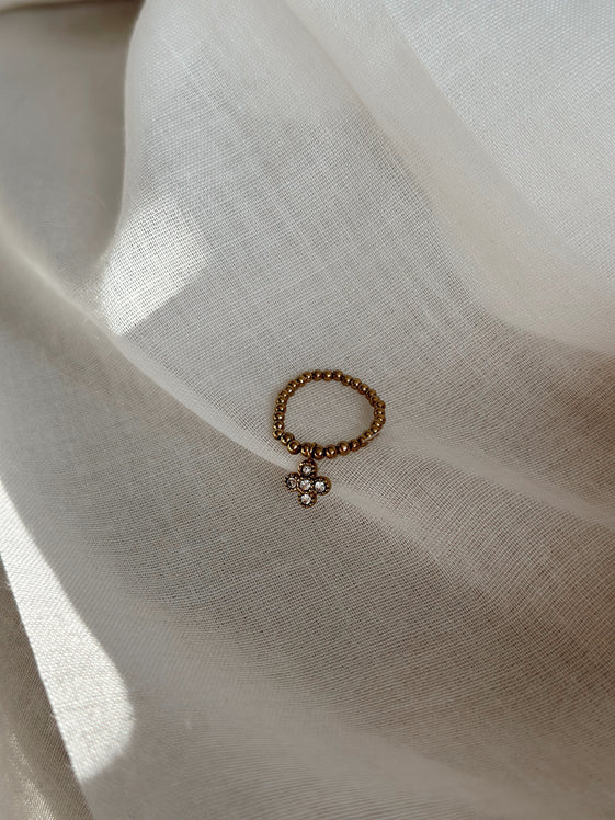 Golden Cross Ring