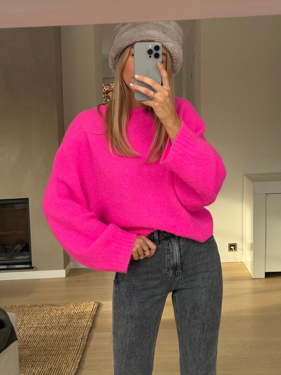 Pink Jeri Sweater