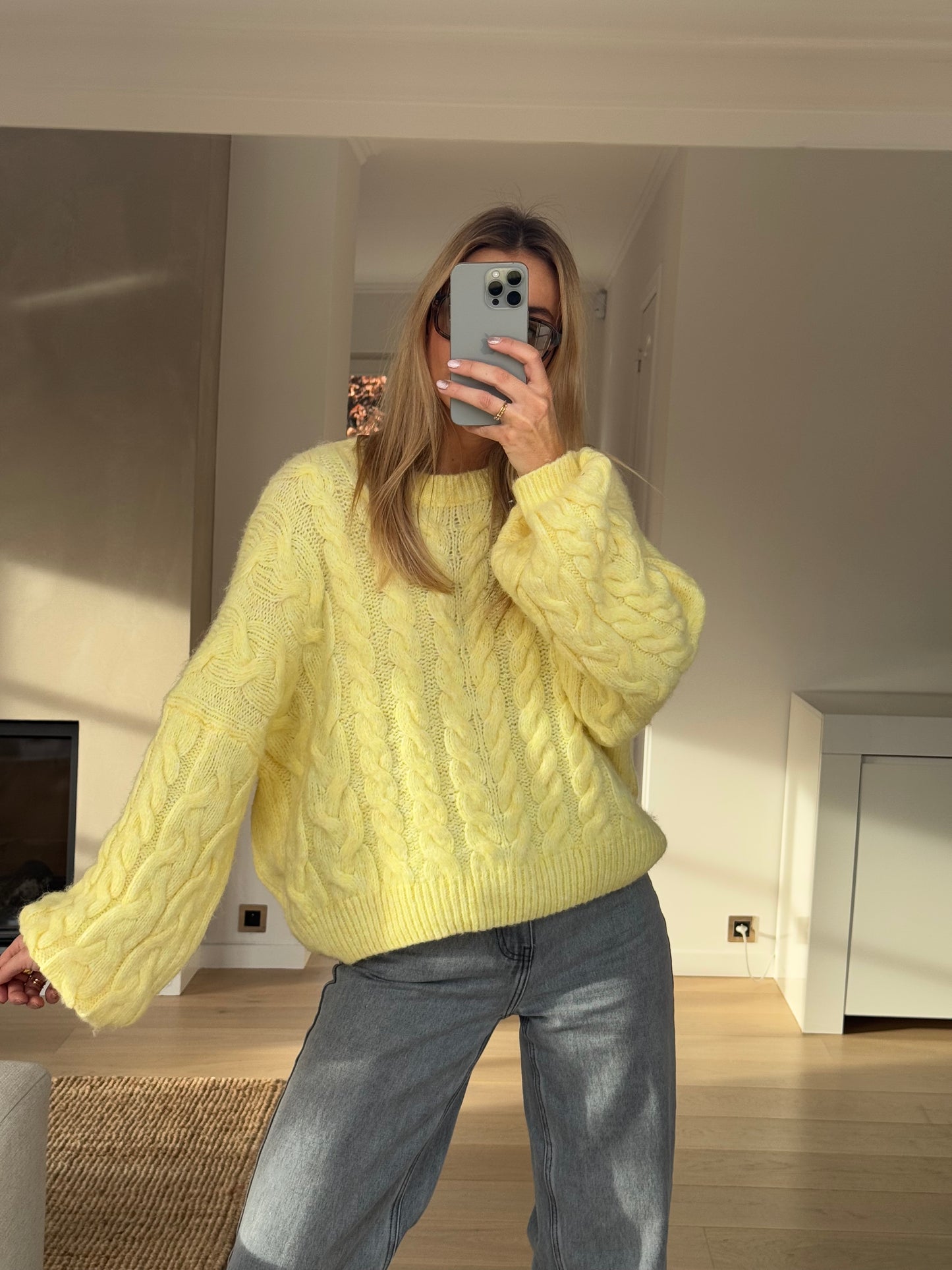 Yellow Justine Sweater