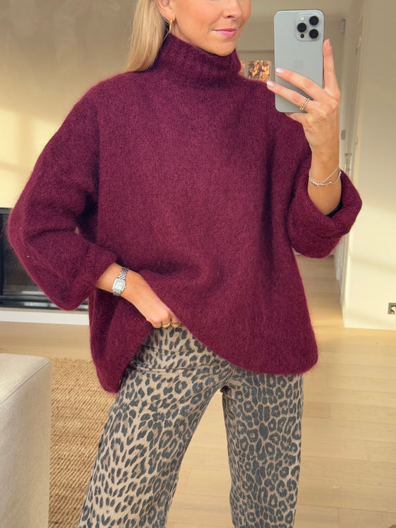 Burgundy Amady Sweater