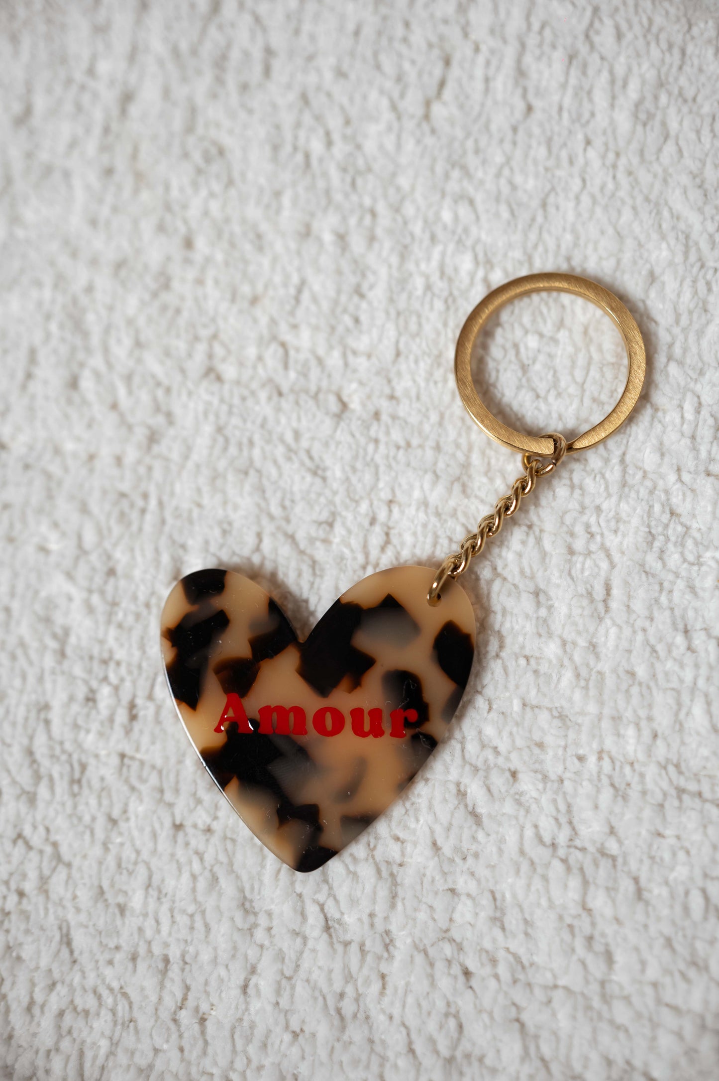 Golden Amora Keychain