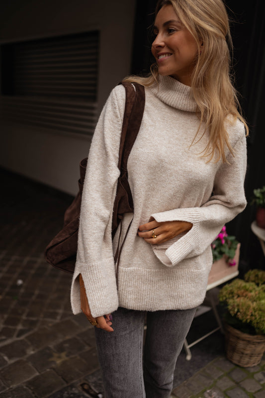 Beige Aurele Sweater