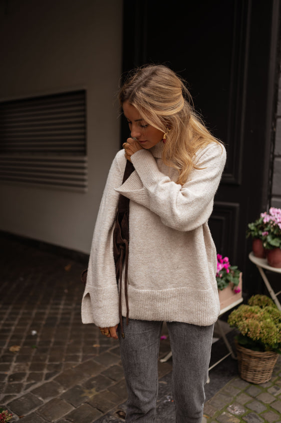 Beige Aurele Sweater