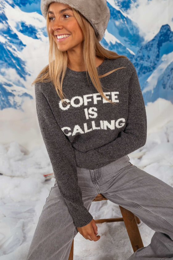 Grey Coffee Sweater