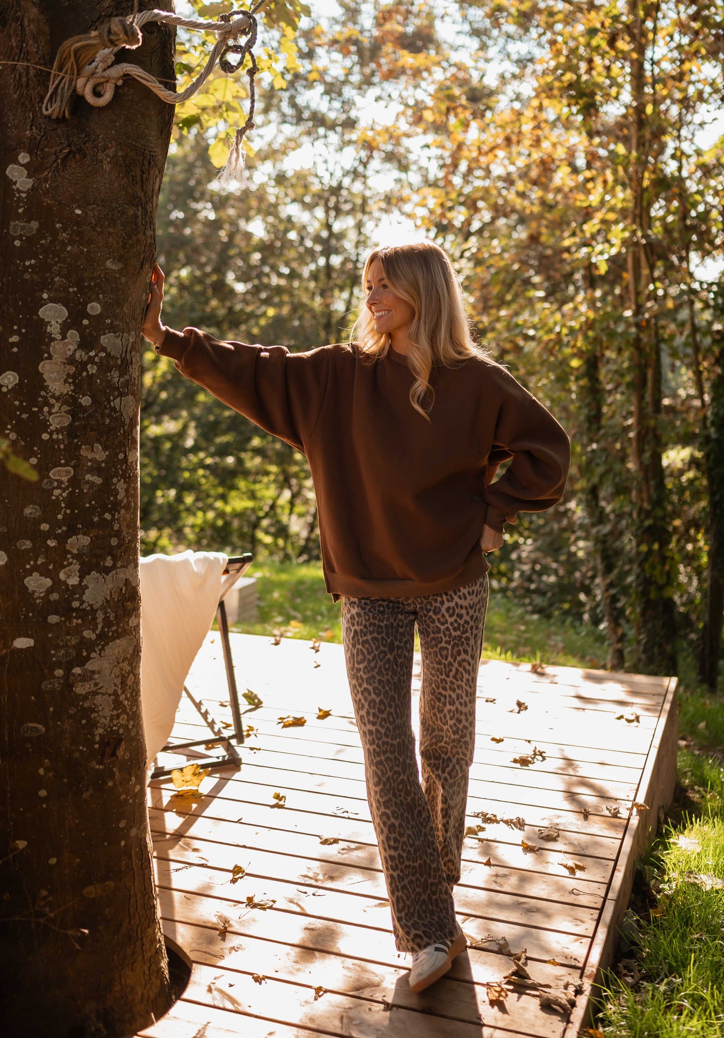 Chocolate Florence Sweater