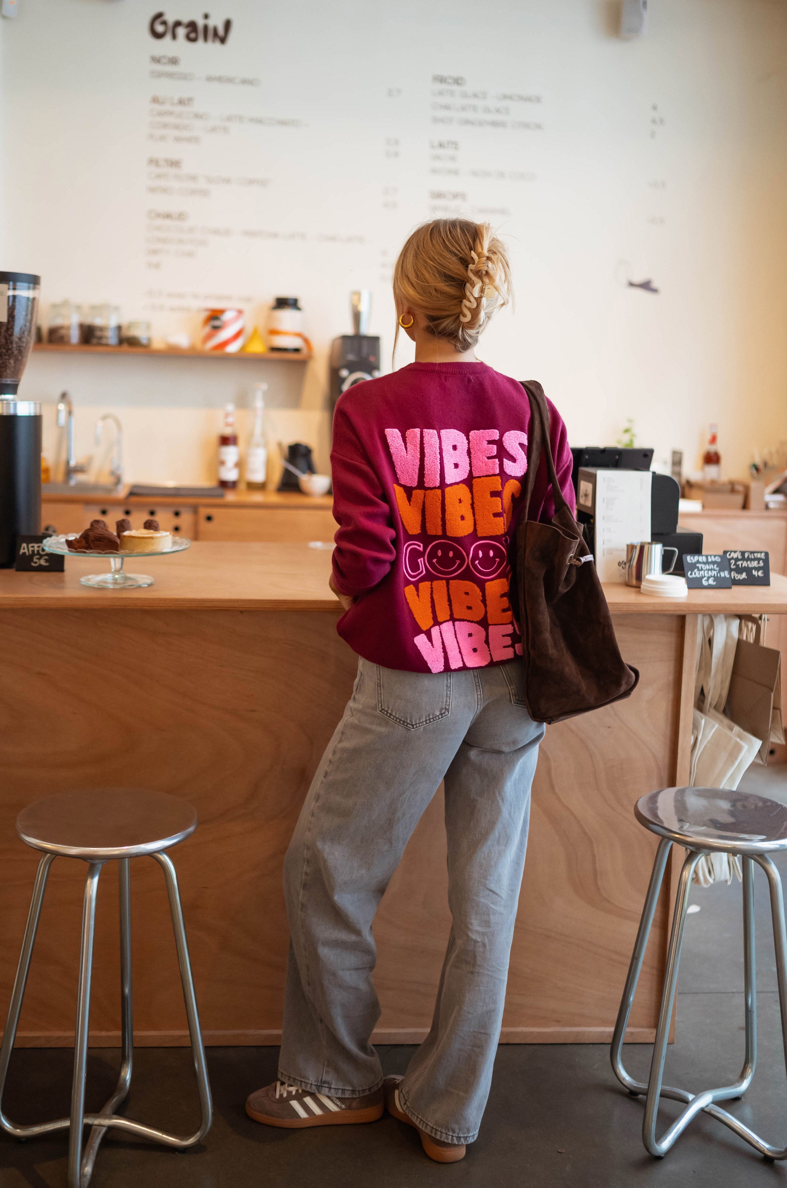 Burgundy Good Sweater