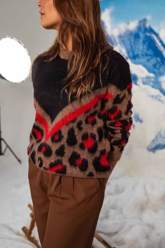 Leopard Ines Sweater