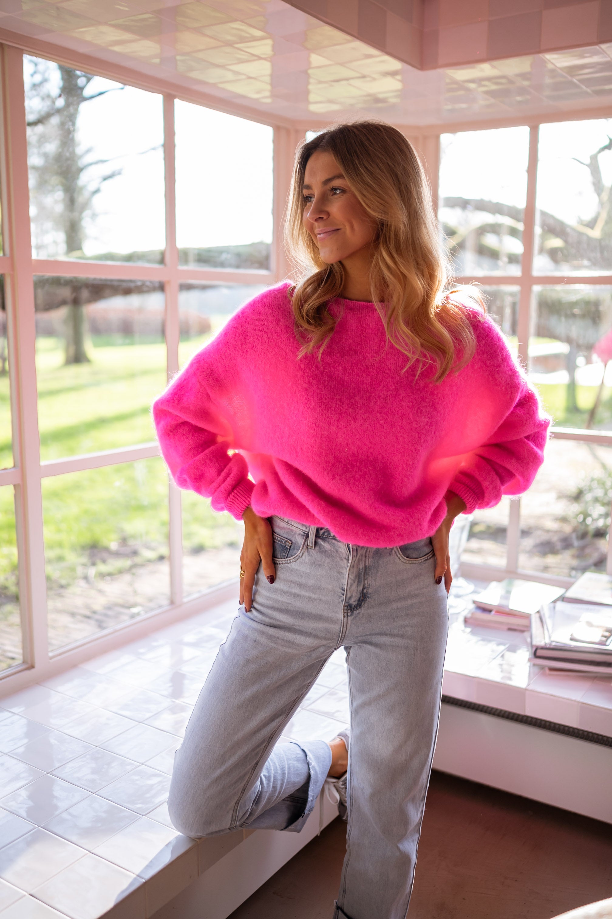 Pink Laria Sweater