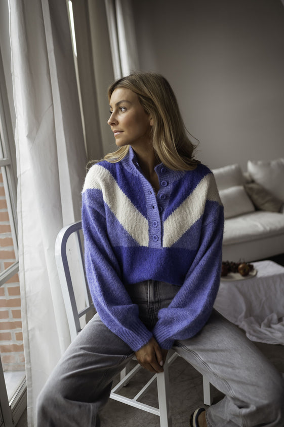 Blue Lovie Sweater