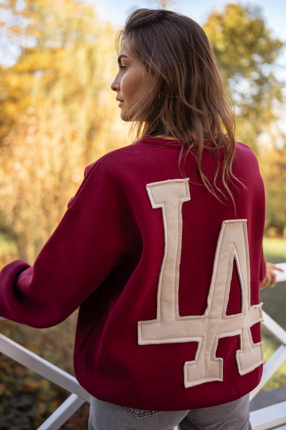 Burgundy Mayfair Sweater