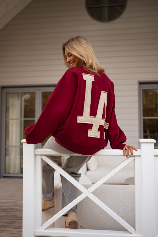 Burgundy Mayfair Sweater