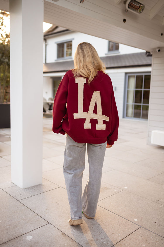 Burgundy Mayfair Sweater