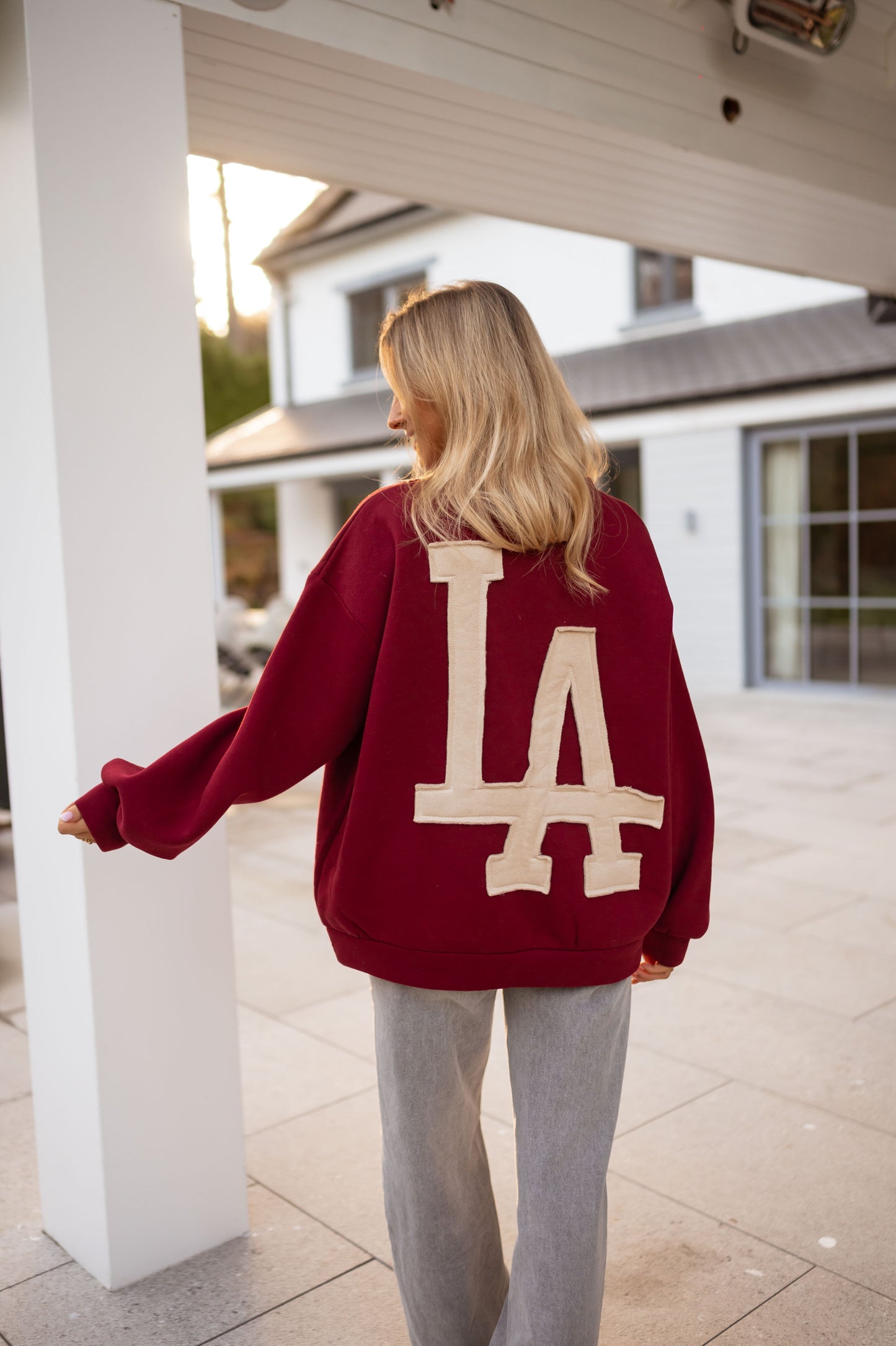 Burgundy Mayfair Sweater