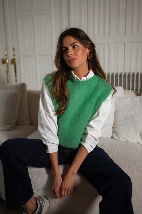 Green Minel Sweater