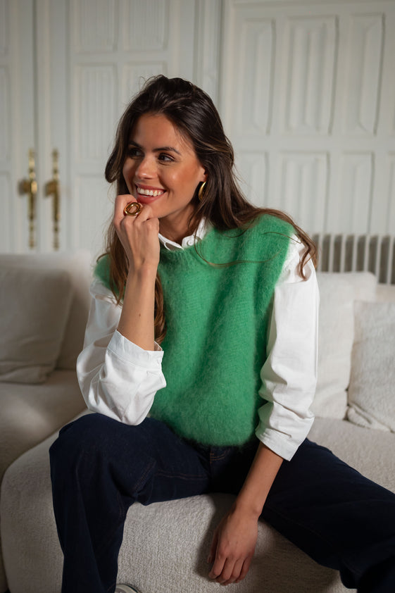 Green Minel Sweater