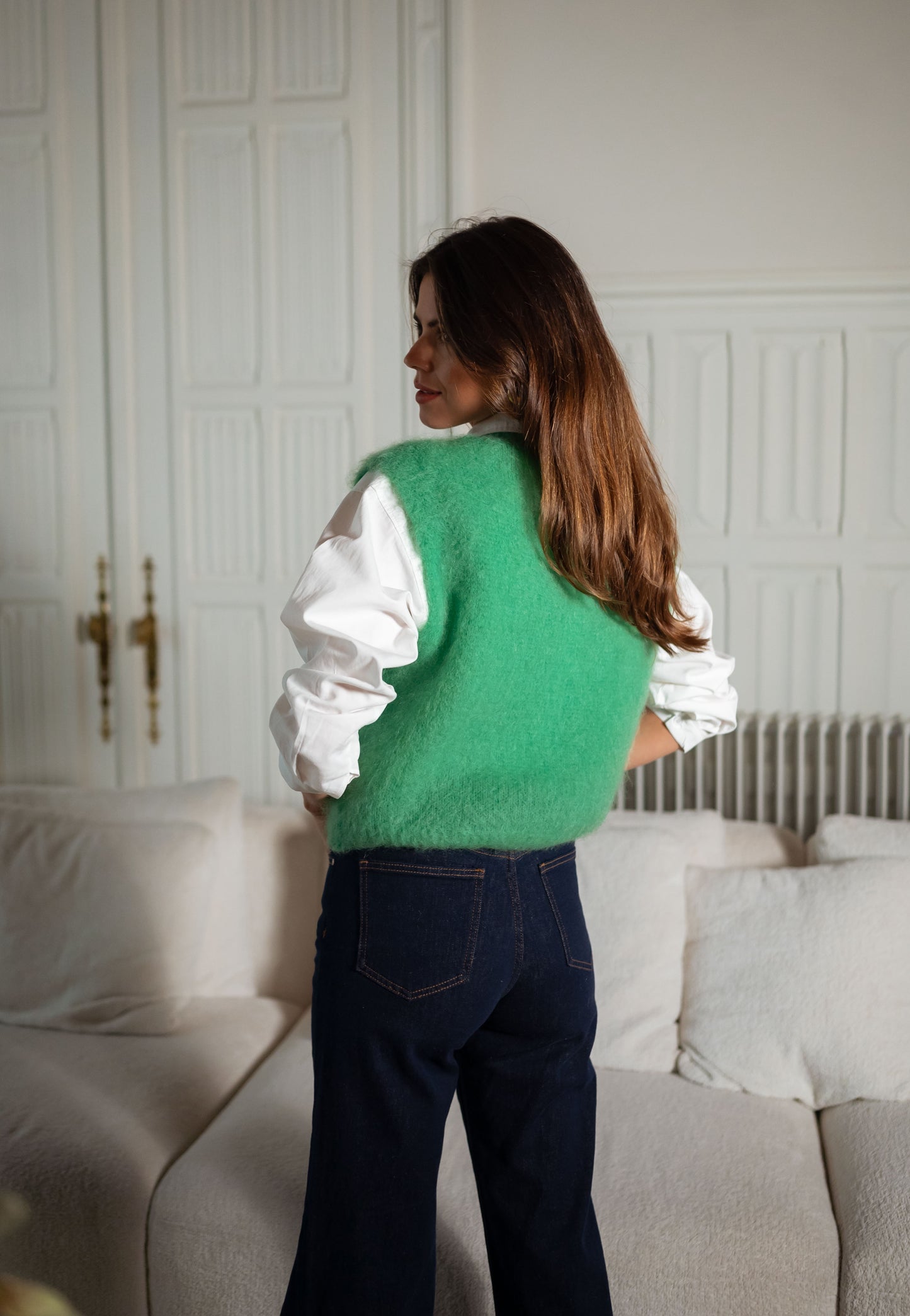 Green Minel Sweater