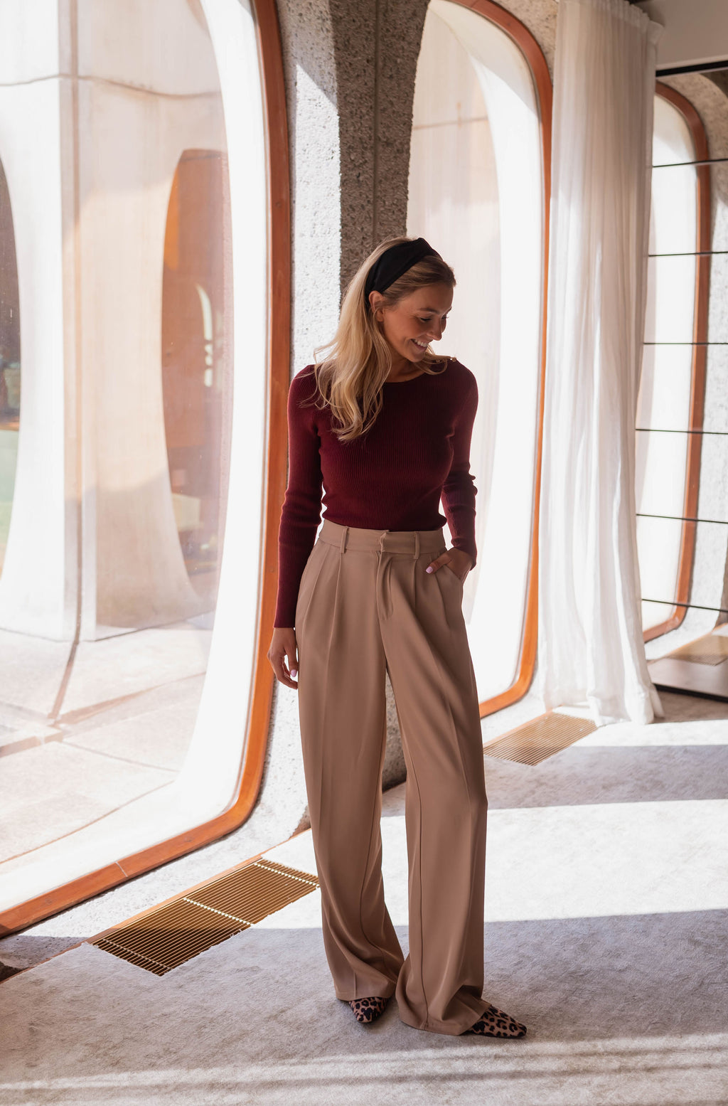 Burgundy Mothy Sweater – Easy Clothes North America