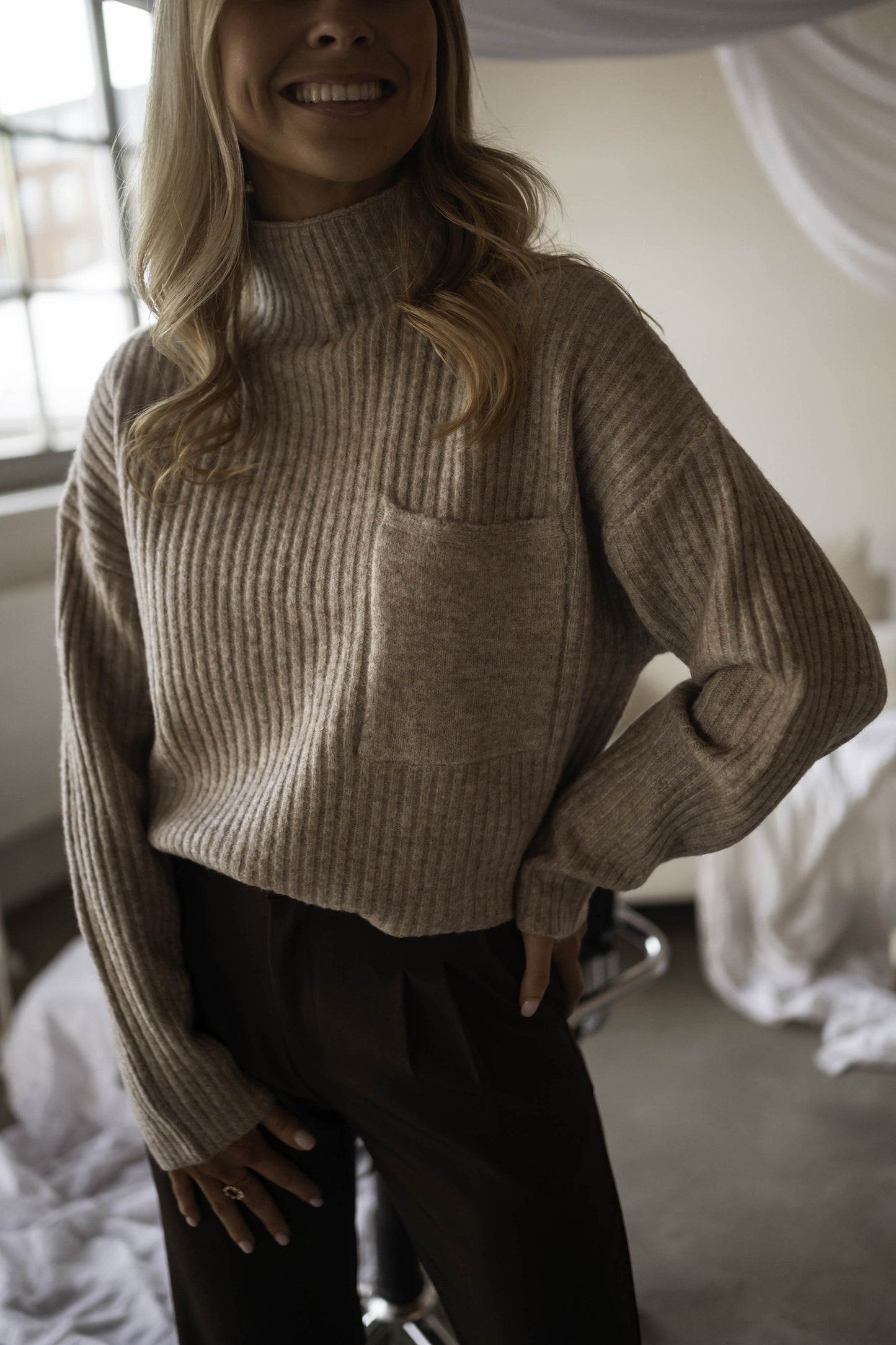 Beige Nito Sweater