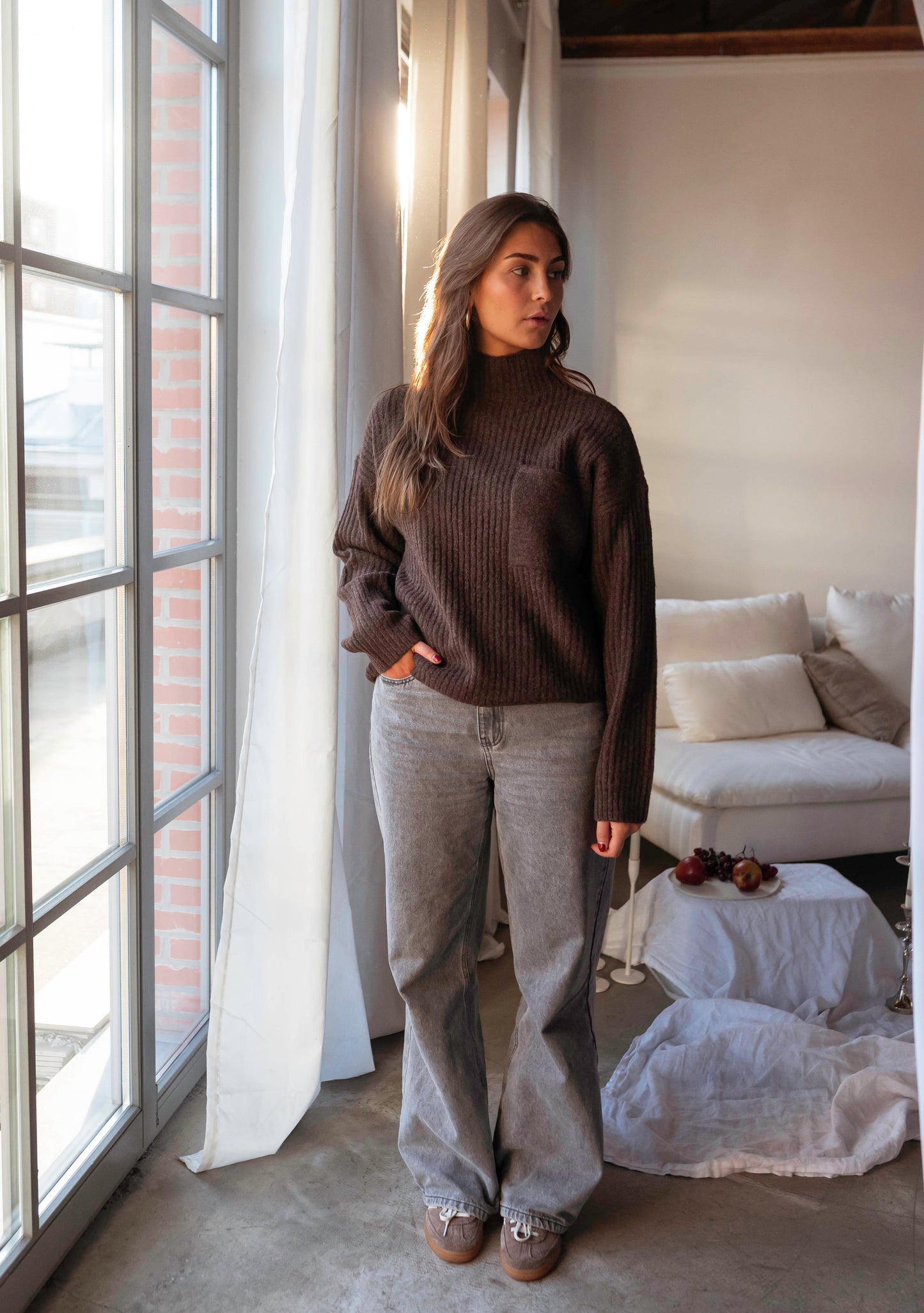 Brown Nito Sweater