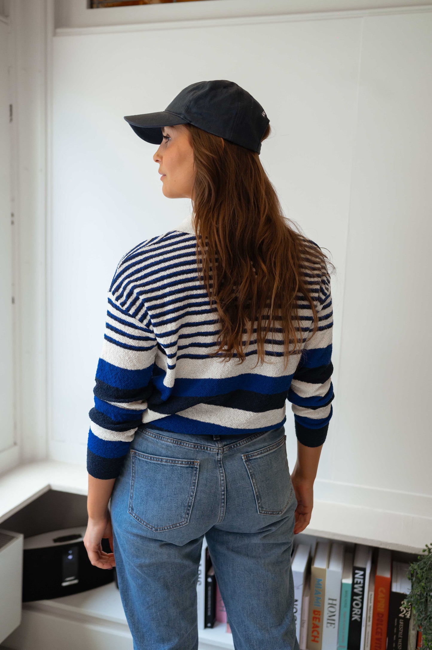 Blue Striped Remi Sweater