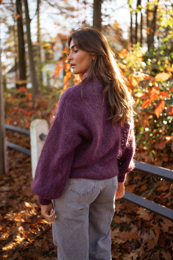 Plum Russel Sweater