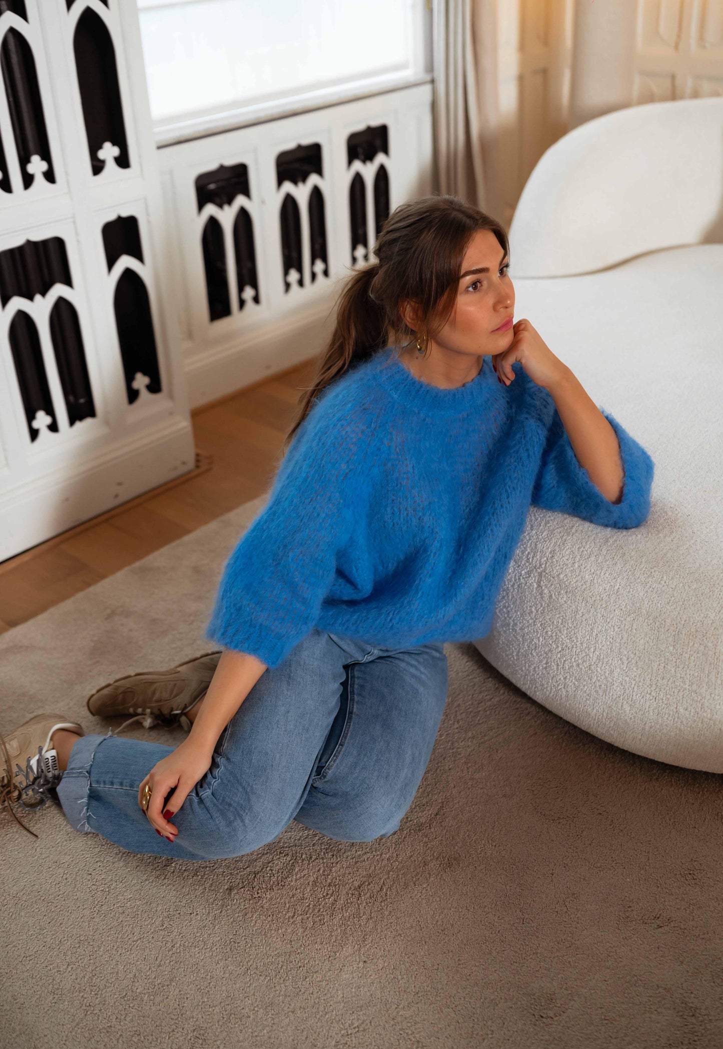 Blue Sira Sweater