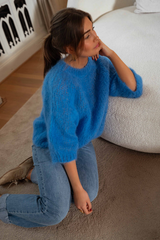 Blue Sira Sweater