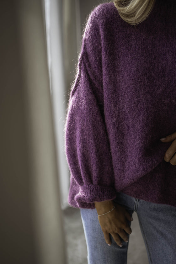 Plum Solia Sweater