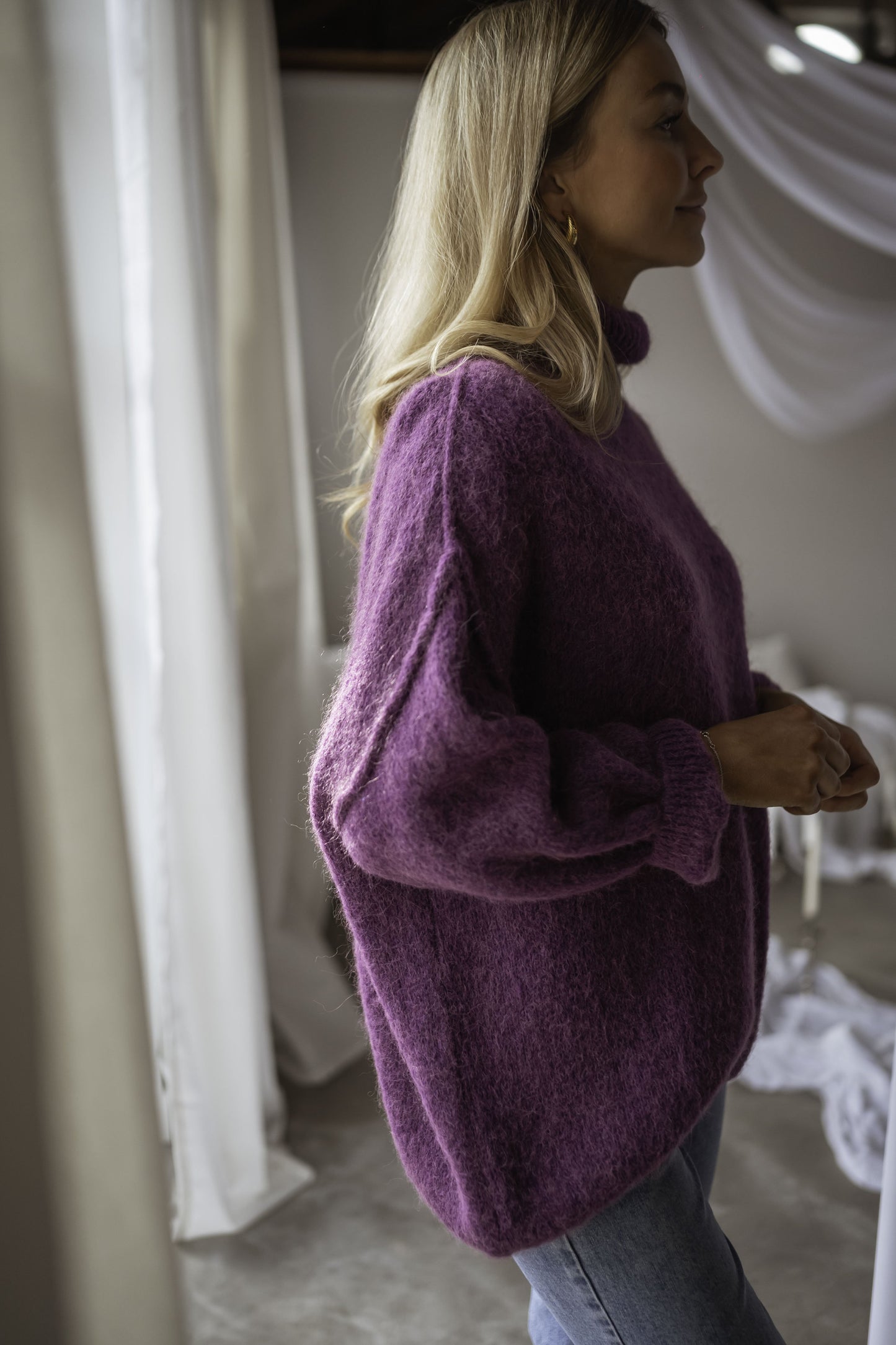 Plum Solia Sweater