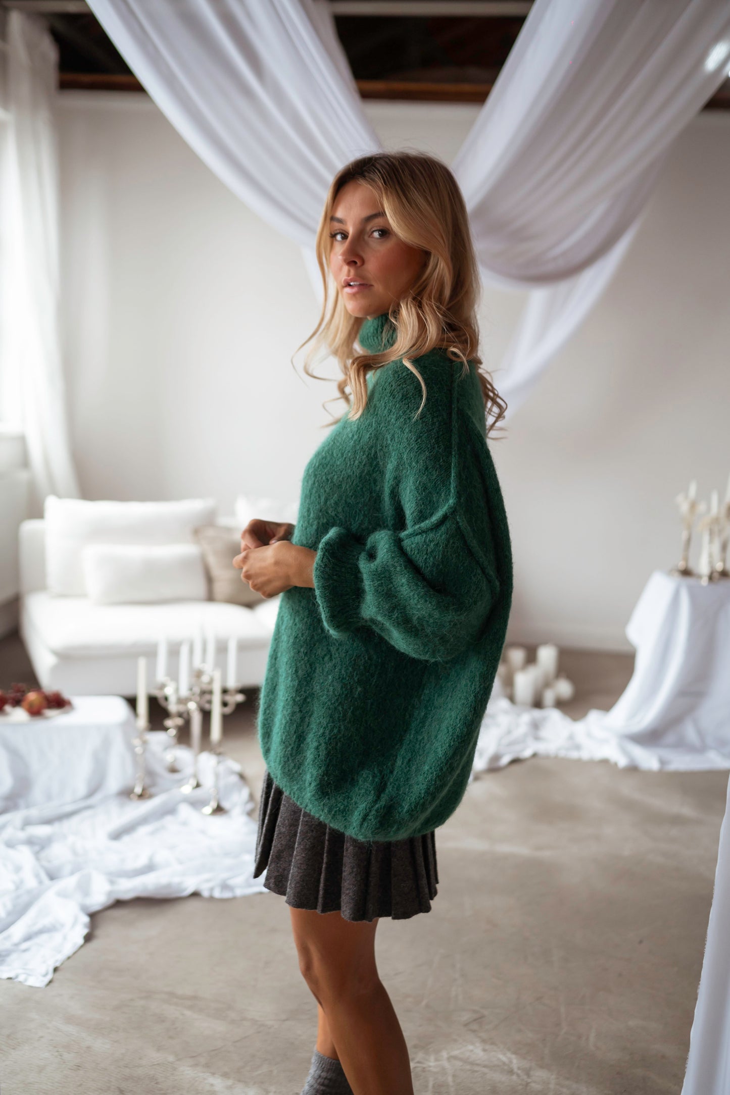 Green Solia Sweater