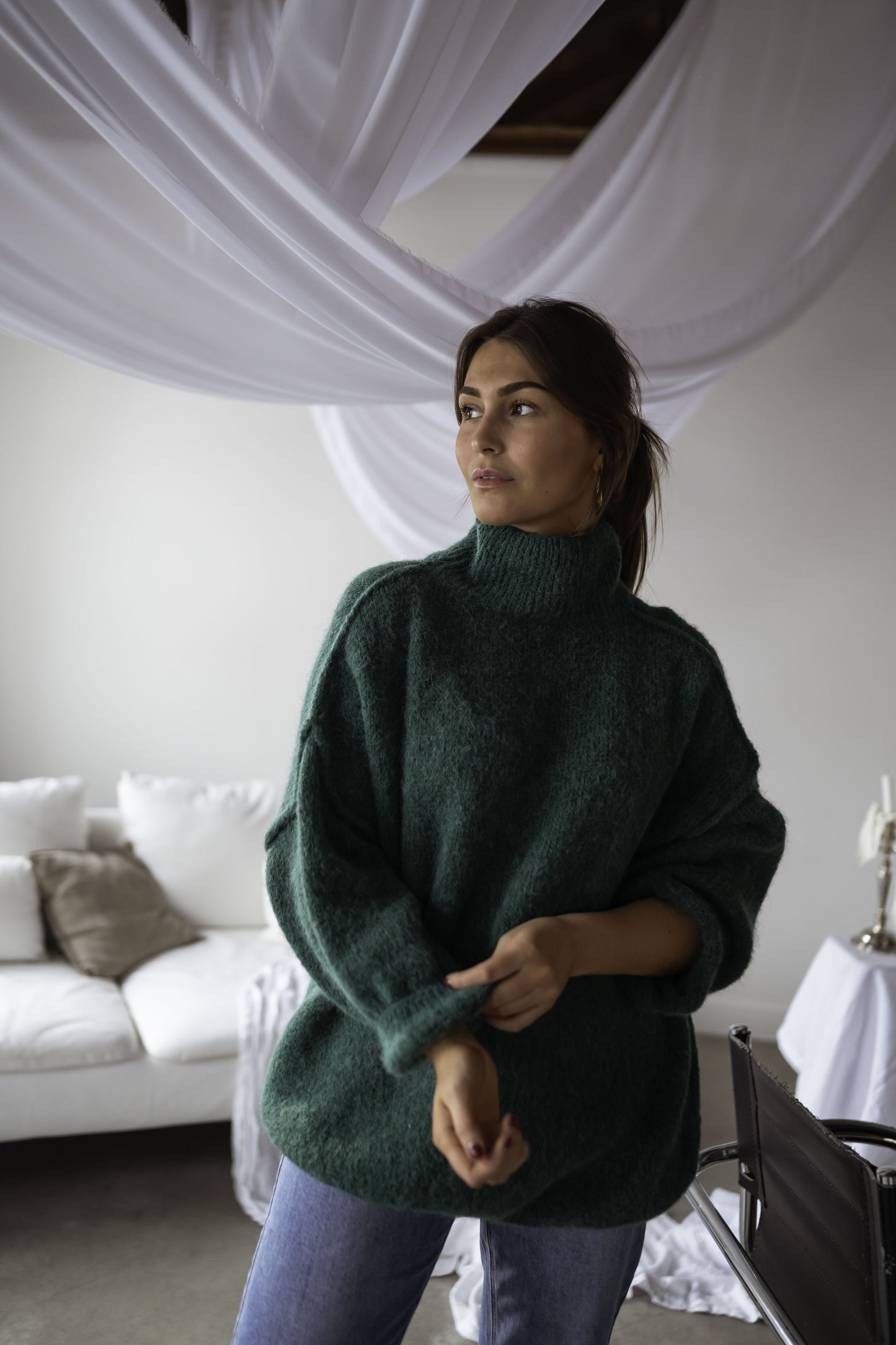 Green Solia Sweater