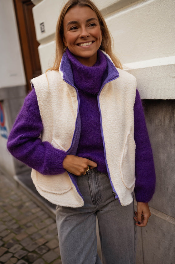 Purple Sylvain Sweater