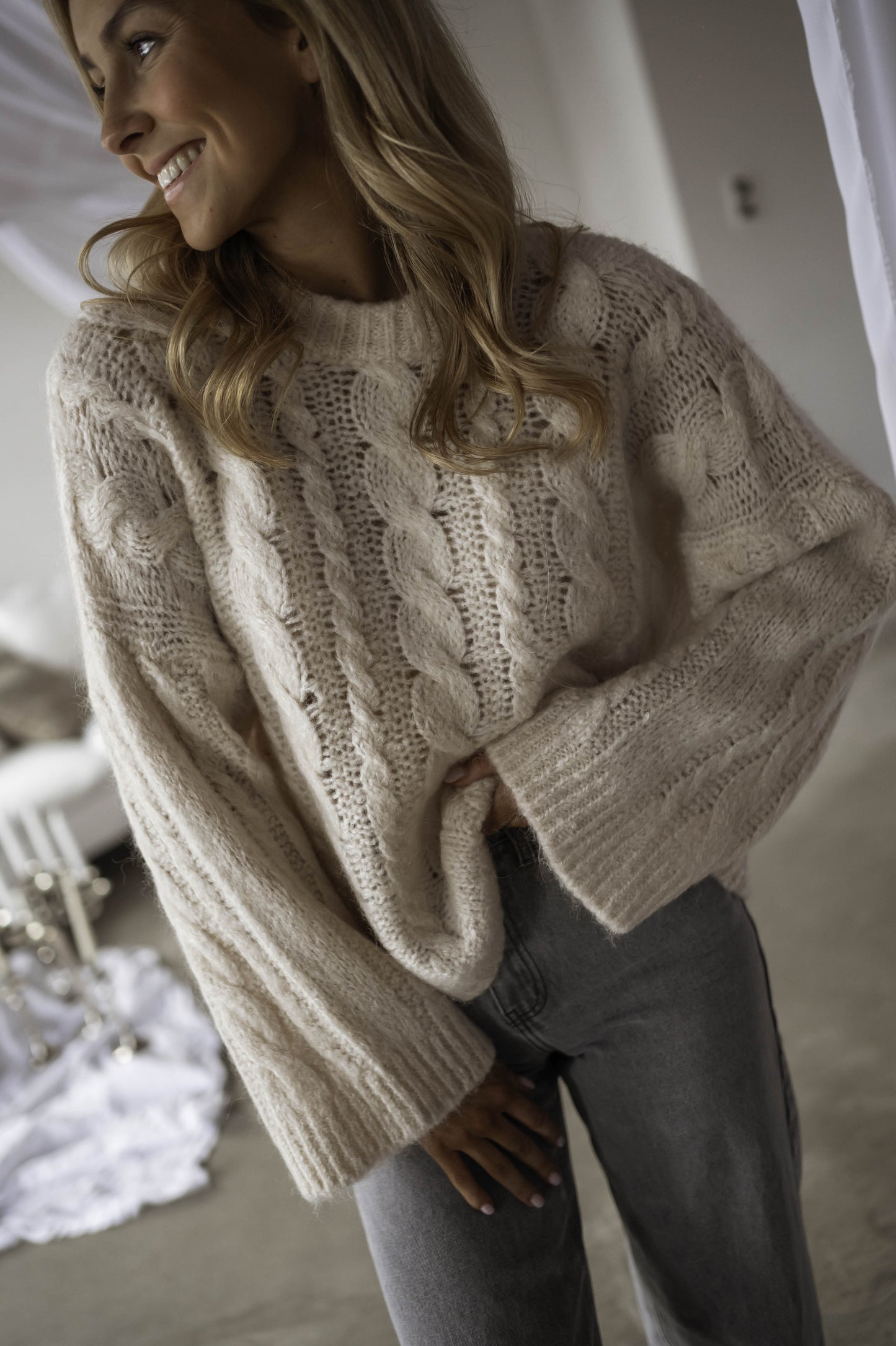 Ecru Teodor Sweater