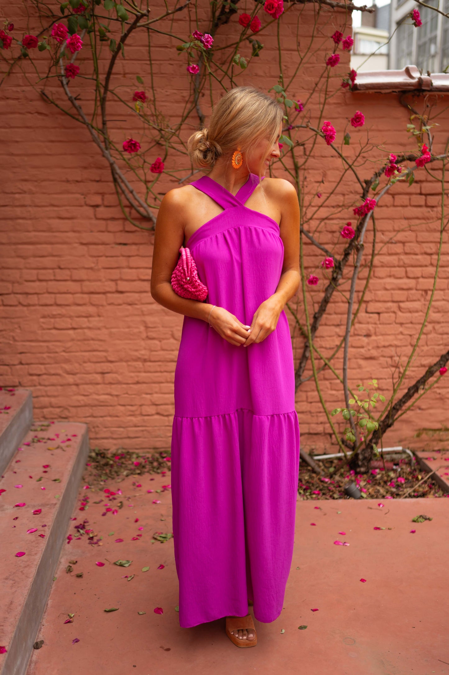 Purple Aubane Dress