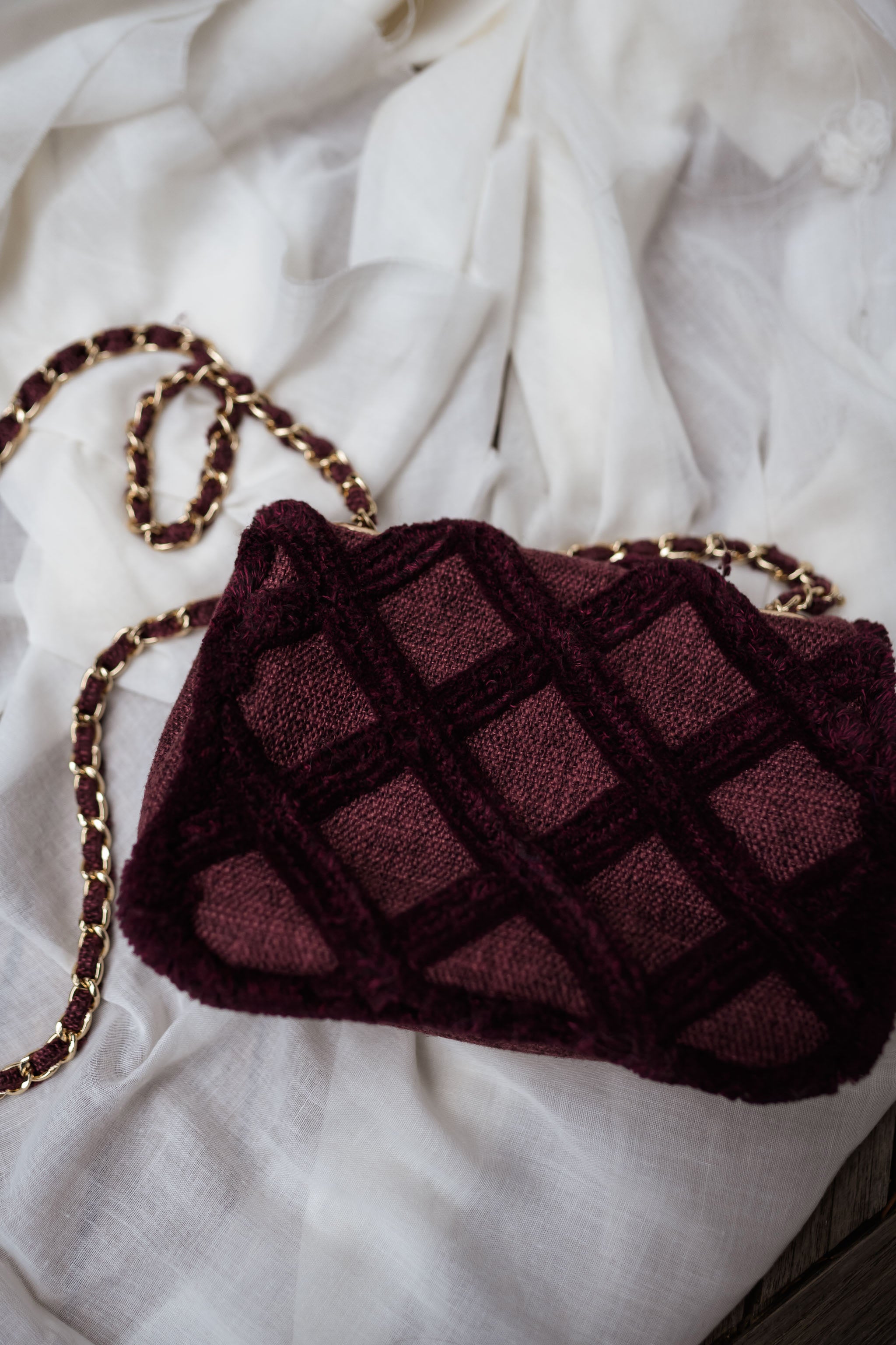 Burgundy Malon Bag