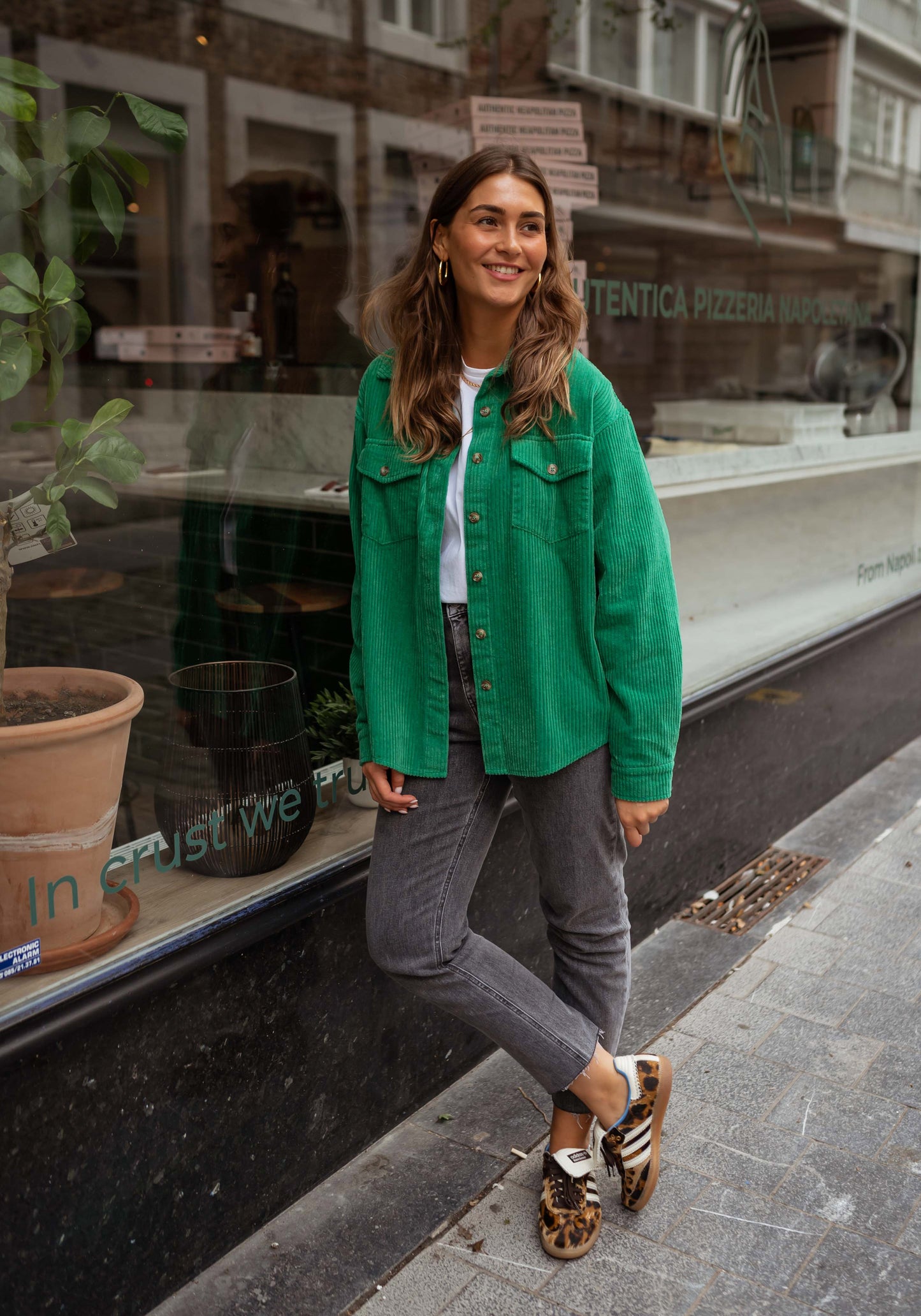 Green Louana Overshirt