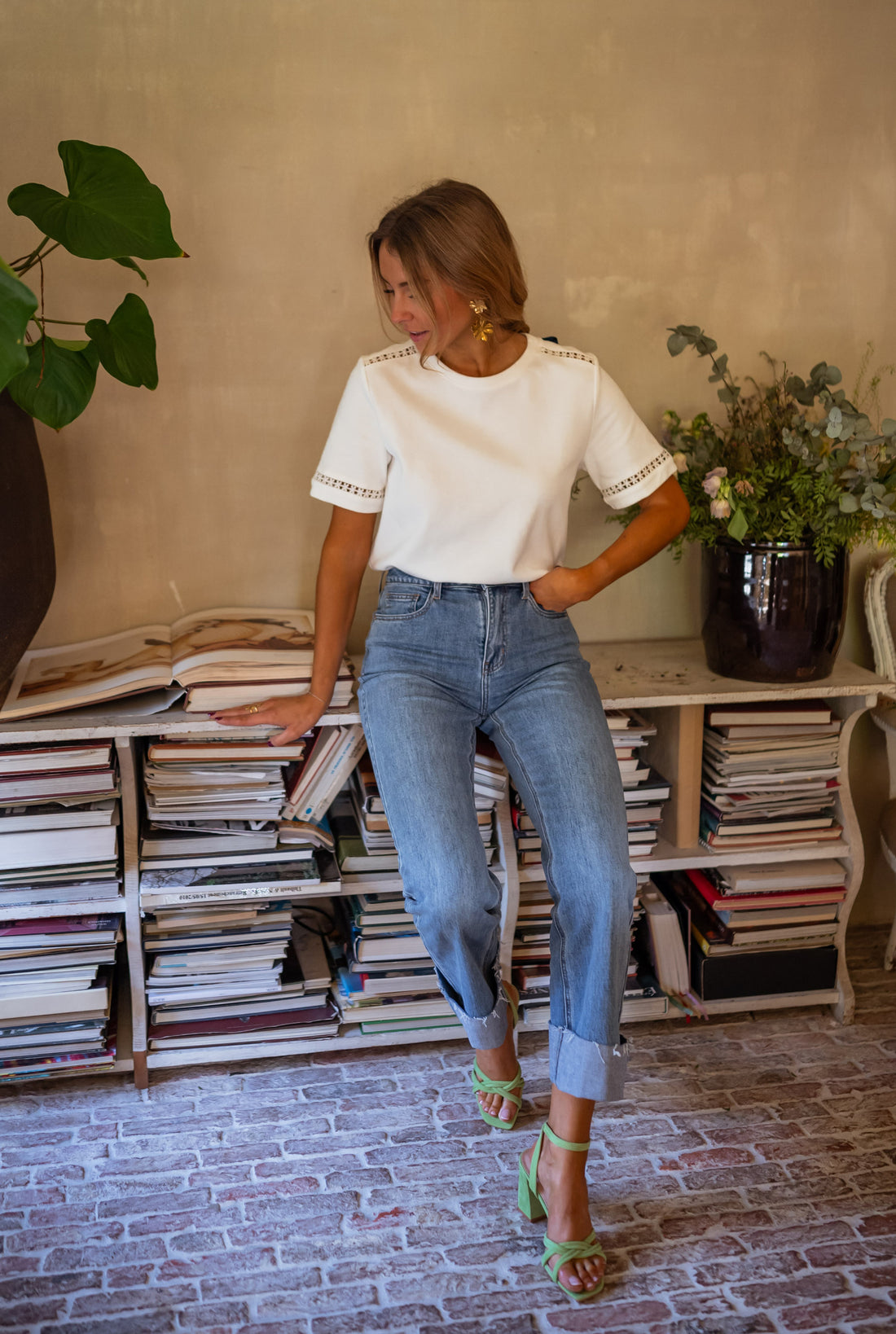 Romi Shirt White