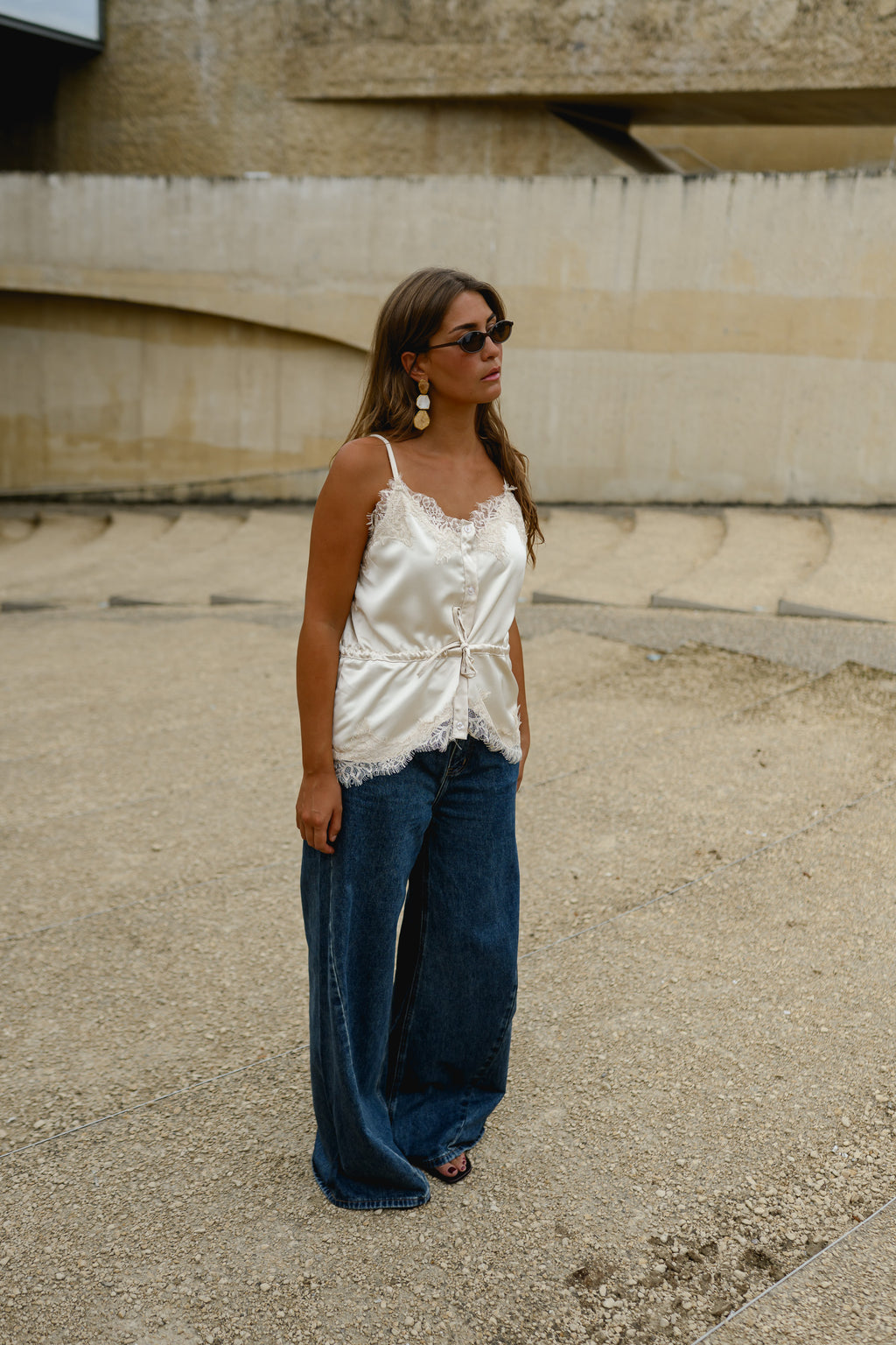 Cream Gabriella Top | Easy Clothes North America