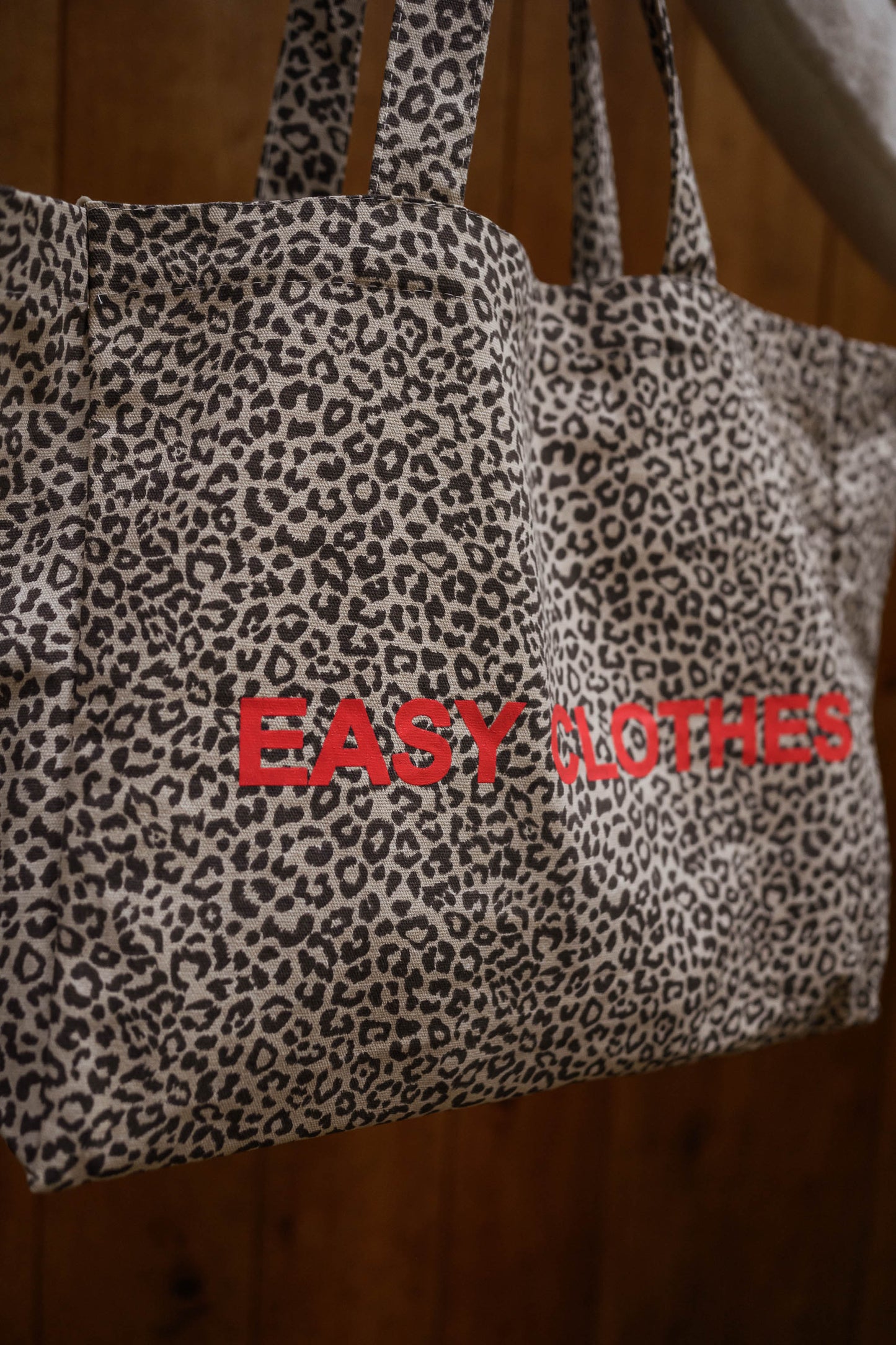 Leopard Easy Clothes Tote Bag