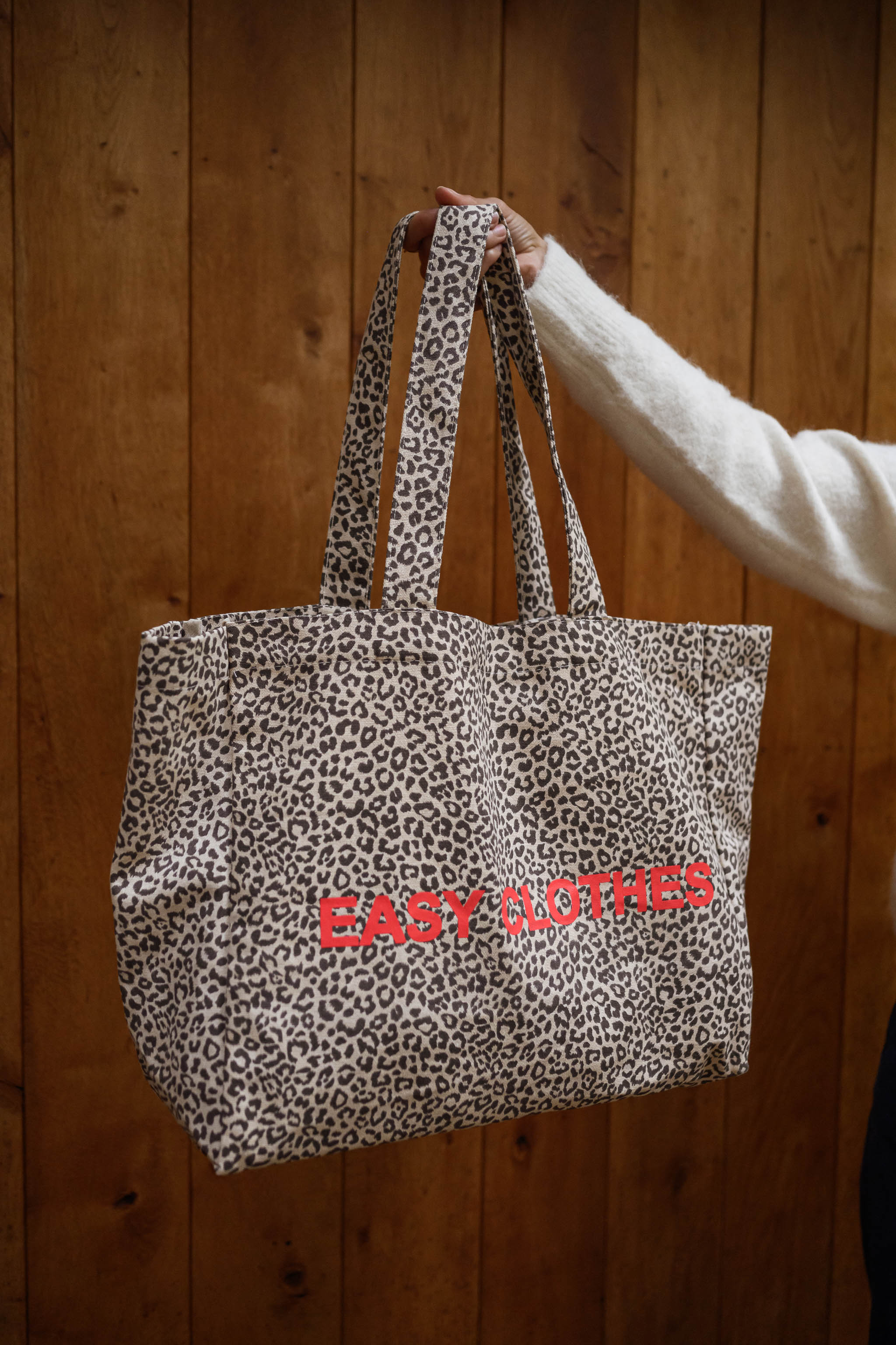 Leopard Easy Clothes Tote Bag